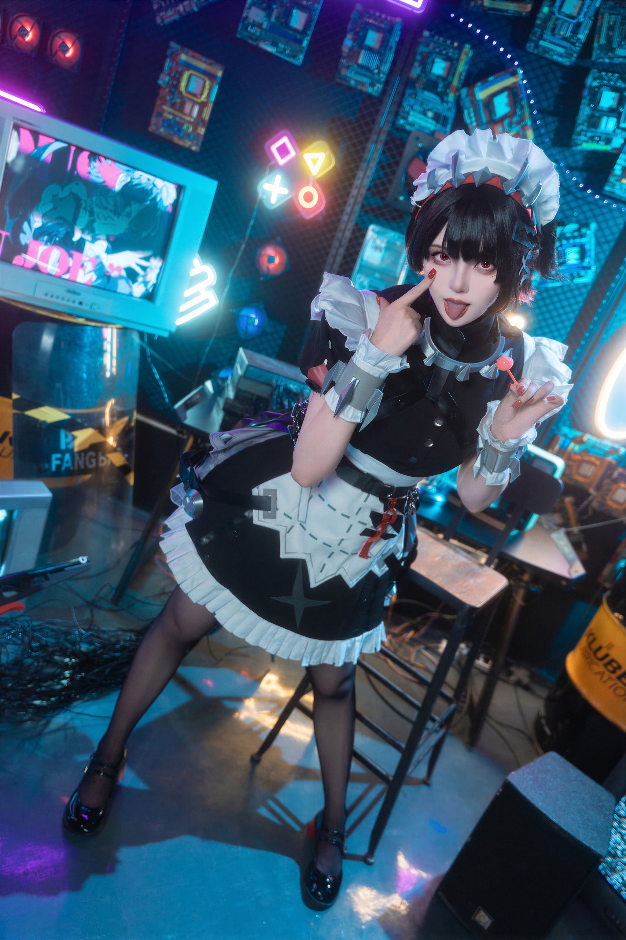 Natsuko夏夏子 – NO.104 绝区零 艾莲乔[94P4V]-XikXak
